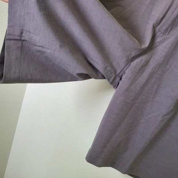 Johnnie-O Steel Gray Performance Woven Shorts Stretch Golf Casual Men's Size 34 - Picture 9 of 15